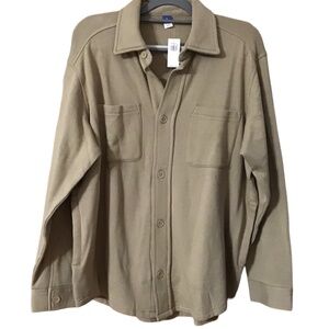 Old Navy tan shacket